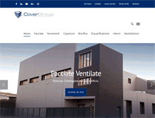 Tablet Screenshot of covergroup.it